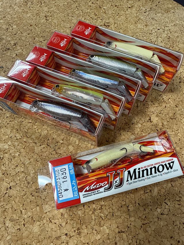 エバーグリーン　J×Jミノー入荷！